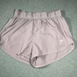 Gymshark Women's nonslip Light Purple Sports Workout Shorts